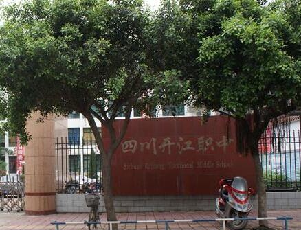 四川省開江縣職業(yè)中學(xué)建校迄今已有百余年歷史，是開江縣唯一的公辦省級重點(diǎn)職中，是四川省經(jīng)信委直屬高校幫扶基地校。學(xué)校主要開設(shè)有機(jī)械加工技術(shù)、電子電器應(yīng)用與維修、汽車運(yùn)用與維修、服裝制作與生產(chǎn)管理、計(jì)算機(jī)應(yīng)用、食品生物工藝、會(huì)計(jì)電算化7個(gè)專業(yè)，學(xué)校有教職工145人，研究生4人，其中專任教師133人，專業(yè)教師87人，“雙師型”教師70人，學(xué)校建有全國第９個(gè)“鄒六根工作室”及“林佐成工作室”?！半p工作室”自成立以來，以鄒六根“行動(dòng)德育”為指導(dǎo)，打造了“和合共生”的育人環(huán)境，為學(xué)校快速發(fā)展，起到了推動(dòng)作用，學(xué)校成為了全國德育管理特色校，2018年被評為“全國中小學(xué)國防教育示范?！?。 　　學(xué)校以“相信每一個(gè)學(xué)生都能成功”為辦學(xué)理念；“厚德精技”為校訓(xùn)；“重品行、精專業(yè)”為教風(fēng)；“以德立人、以技立業(yè)”為學(xué)風(fēng)；“文明、自信、合作、創(chuàng)新”為校風(fēng)。學(xué)校以“創(chuàng)辦省級示范?！奔啊皩?shí)現(xiàn)校園整體搬遷、辦學(xué)規(guī)模達(dá)到5000人的國家級重點(diǎn)職業(yè)中學(xué)”為“十年規(guī)劃”奮斗目標(biāo)。到明年我校的實(shí)訓(xùn)大樓將會(huì)竣工投入使用，到2020年我校將完成整體遷建工程。