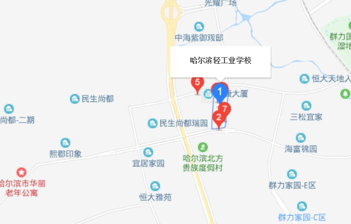 哈爾濱輕工業(yè)學(xué)校地址、校園在哪里