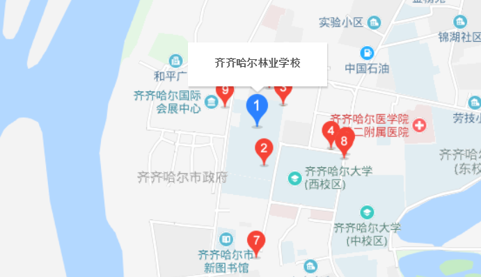 齊齊哈爾林業(yè)學(xué)校地址、校園在哪里