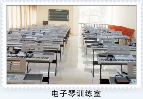 重慶茂森中等職業(yè)學校電子琴訓練室
