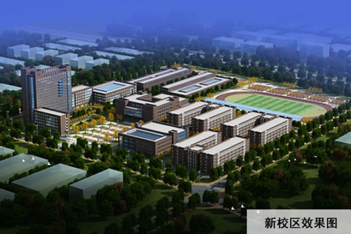 貴州航空工業(yè)技師學院(貴航估計技工學校)新校區(qū)圖