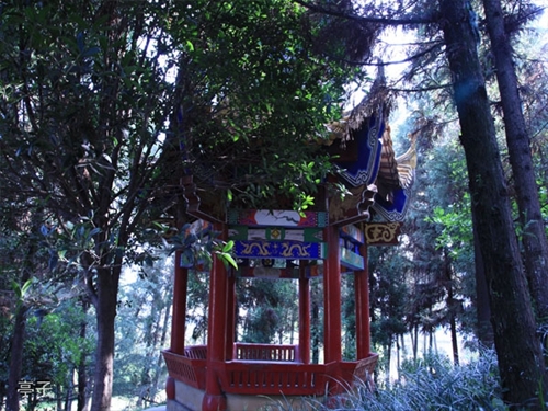 貴州盤江技校(貴州盤江投資控股集團(tuán)有限公司技工學(xué)校)亭子
