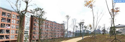 貴州輕工職業(yè)技術(shù)學(xué)院中專(zhuān)部宿舍樓小山2