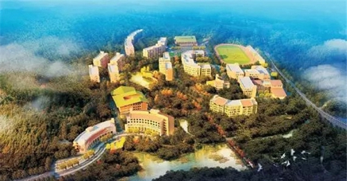貴州省郵電學校鳥瞰全景