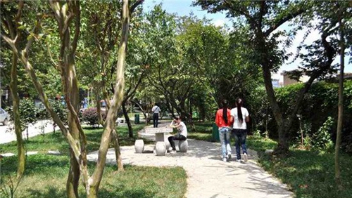 貴州省電子工業(yè)學(xué)校（貴州省機(jī)電技工學(xué)校）寧靜典雅的校園