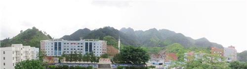 羅甸縣中等職業(yè)學(xué)校校園全景圖