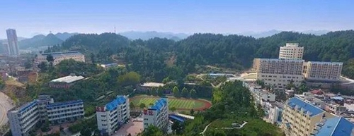 貴州省龍里中等職業(yè)學校校園全景