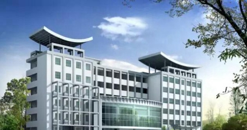 四川省甘孜衛(wèi)生學校辦公樓效果圖