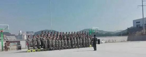 貴州國(guó)防軍事職業(yè)學(xué)校( 貴陽(yáng)國(guó)防軍校)紅歌比賽