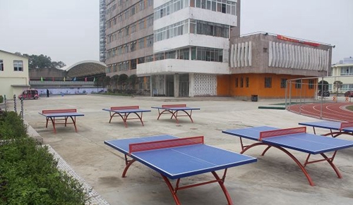 成都溫江新運(yùn)職業(yè)學(xué)校(新運(yùn)高鐵學(xué)校)乒乓球場(chǎng)