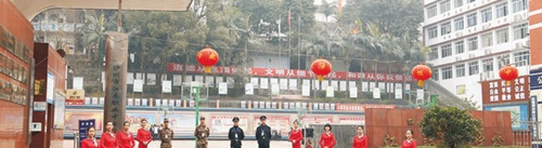瀘州市江南職業(yè)中學(xué)校（瀘州江南職高）校門