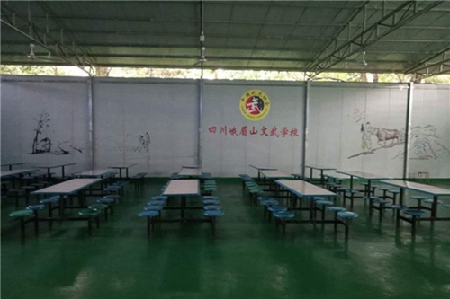 峨眉山文武學(xué)校學(xué)生食堂
