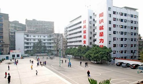 四川省達(dá)州中醫(yī)學(xué)校校園全景