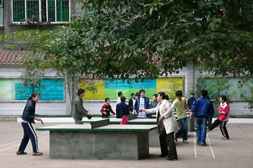萬源市職業(yè)高級中學(xué)課間活動