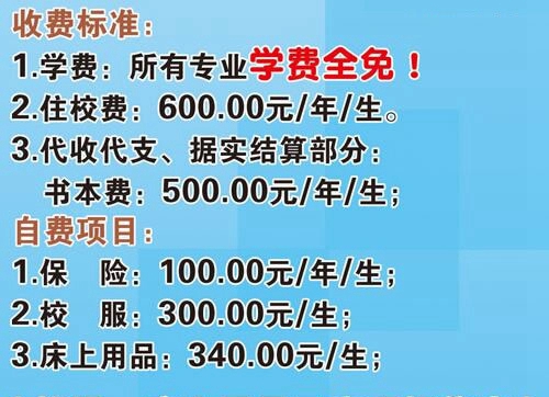 四川省德昌縣職業(yè)高級(jí)中學(xué)代收費(fèi)介紹