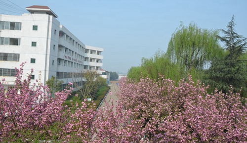 成都市現(xiàn)代制造職業(yè)技術(shù)學(xué)校（新都職業(yè)技術(shù)學(xué)校）春色校園