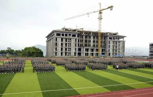 重慶三峽水利電力學校軍訓（4）