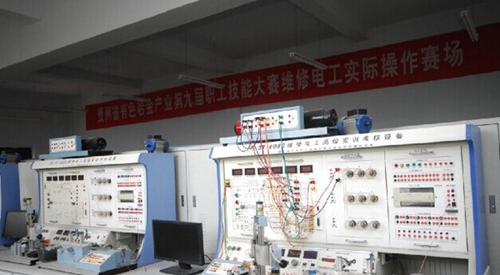 中國鋁業(yè)貴州高級(jí)技工學(xué)校 電工實(shí)習(xí)車間