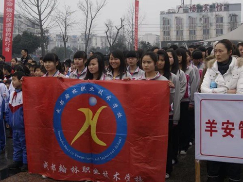 成都翰林職業(yè)技術(shù)學(xué)校爭(zhēng)創(chuàng)自愿者