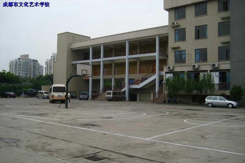 成都市文化藝術(shù)學(xué)校籃球場