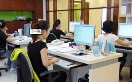 達(dá)州華南理工職業(yè)技術(shù)學(xué)校教室一角2