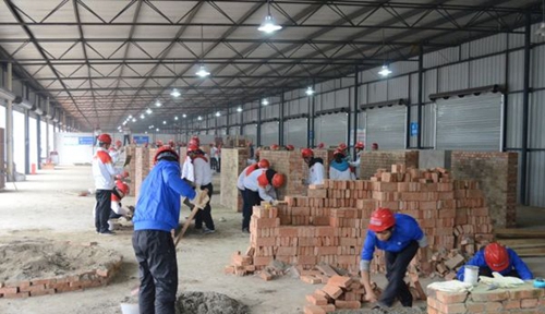 德陽中藝科技職業(yè)學(xué)校建筑工程系實訓(xùn)5