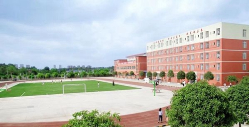 德陽市富民技校校園風貌