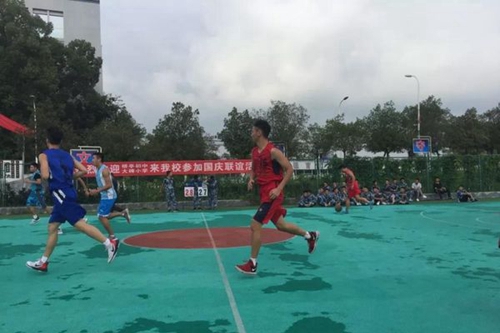 四川省武勝職業(yè)中專學(xué)?；@球友誼賽