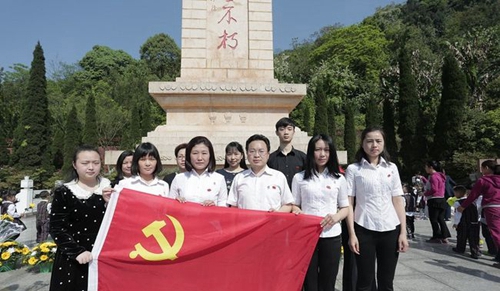 南充興光技工學(xué)校黨支部活動