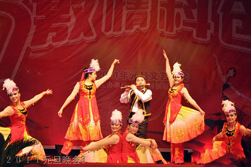 重慶科創(chuàng)職業(yè)學(xué)院２０１１元旦晚會3