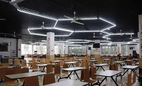 重慶建筑工程職業(yè)學院食堂內(nèi)景