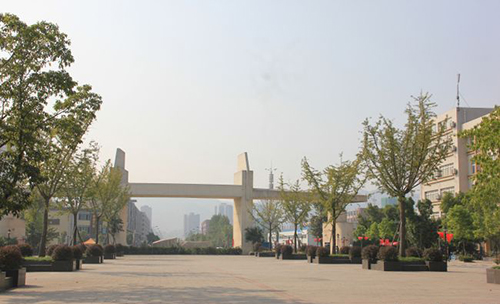 重慶交通職業(yè)學(xué)院圖書館廣場2