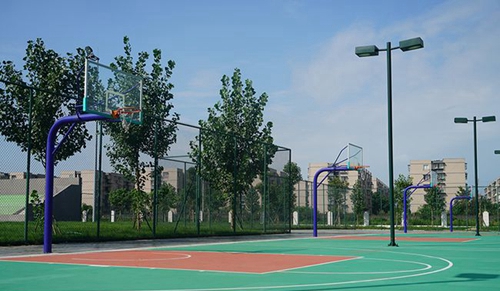 德陽(yáng)城市軌道交通職業(yè)學(xué)院籃球場(chǎng)