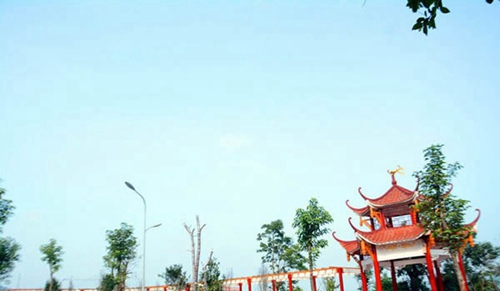 四川三河職業(yè)學(xué)院校園涼亭