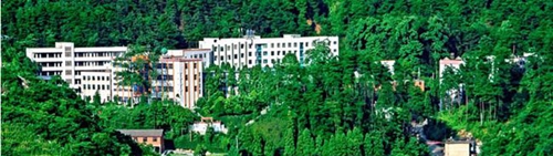 黔南民族醫(yī)學高等?？茖W校綠樹掩映