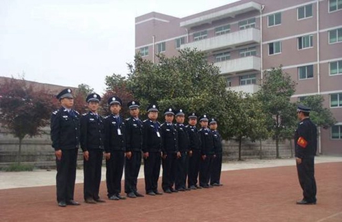 貴州城市職業(yè)學(xué)院安保掠影2