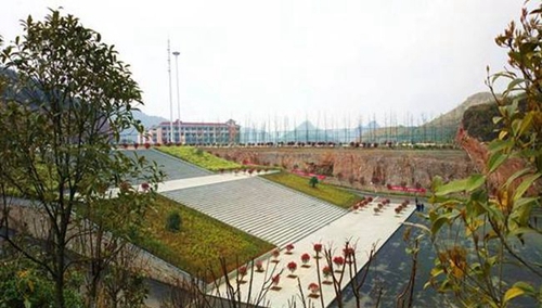 貴州城市職業(yè)學(xué)院校園一角