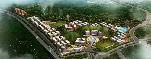 貴州城市職業(yè)學(xué)院新校區(qū)效果圖