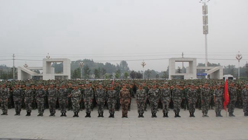 畢節(jié)醫(yī)學(xué)高等?？茖W(xué)校軍訓(xùn)