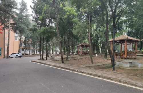 貴陽(yáng)電子職業(yè)學(xué)校林東校區(qū)道路