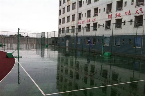 綿陽市豐谷中學(xué)排球場