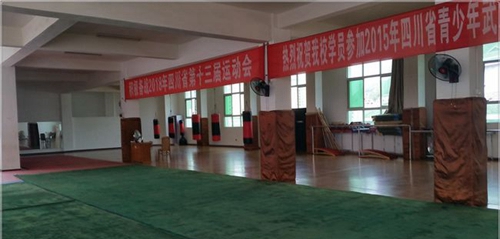 四川省蒼溪實(shí)驗(yàn)中學(xué)校武術(shù)館
