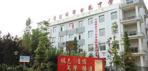 四川省劍閣縣白龍中學教學樓1