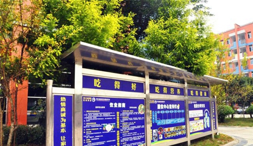 射洪綠然國際學校校園一角2