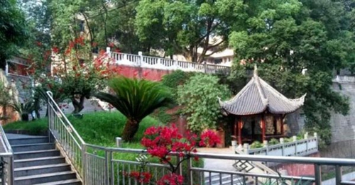 樂(lè)山草堂高中校園風(fēng)光