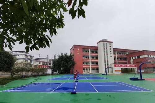 四川省蒲江縣壽安中學(xué)網(wǎng)球場