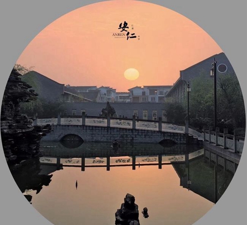 四川省大邑縣安仁中學(xué)校園美景