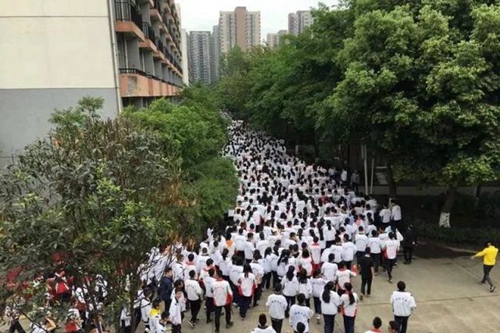 成都樹德中學國際部(光華校區(qū))應急疏散