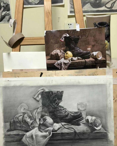 成都美菲林畫室學生作品3
