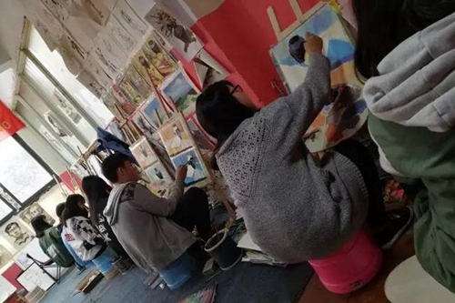 成都名州繪畫室學生作品